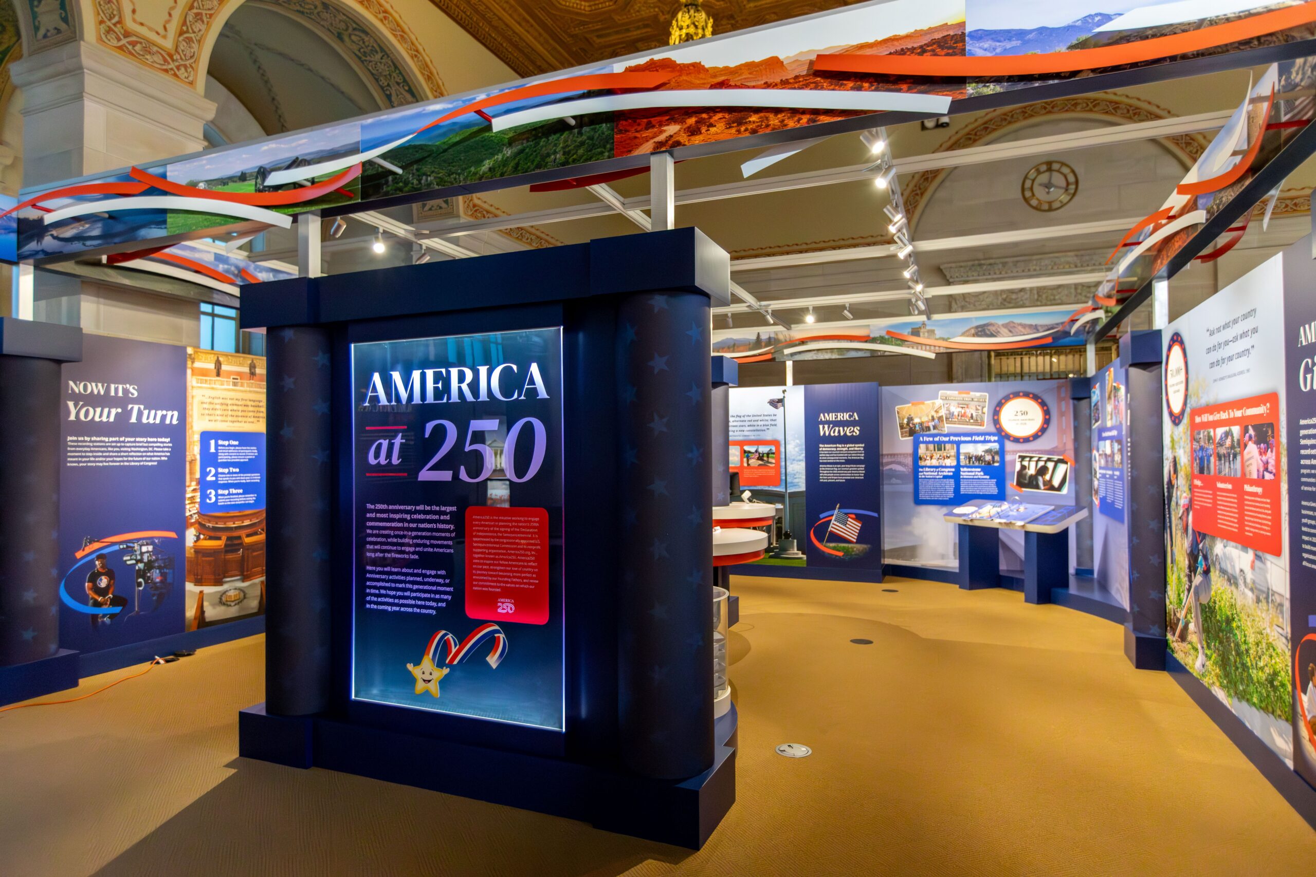 America250 White House Visitor Center: A High-Touch Exhibit for a Historic Celebration