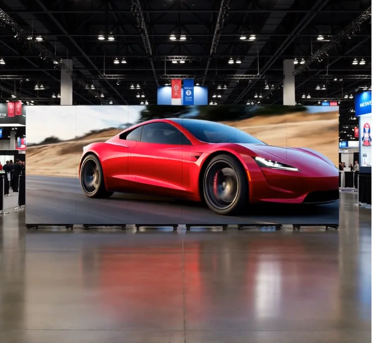LED Video Wall — Vehicle Reveal