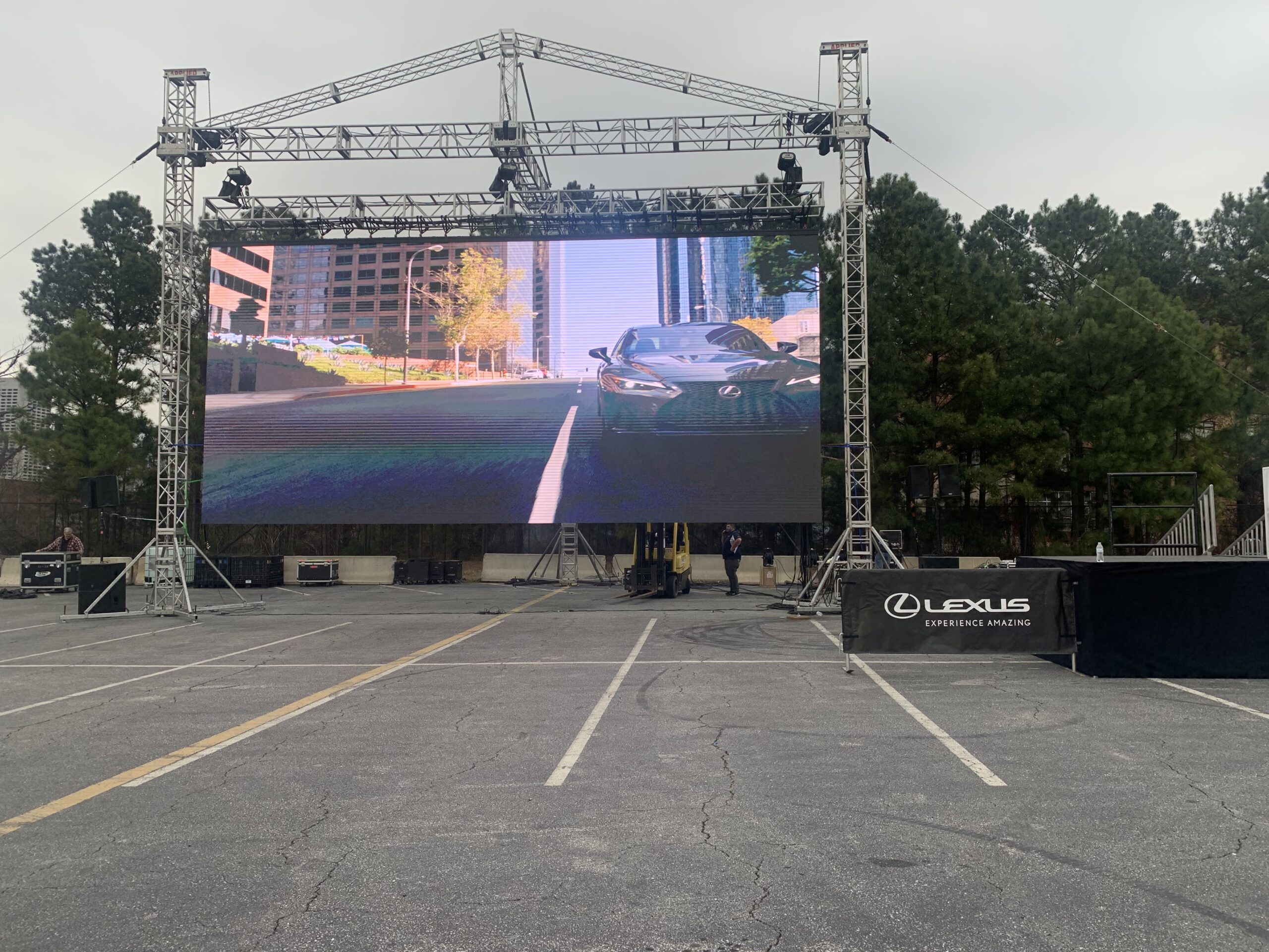 Lexus LED Wall