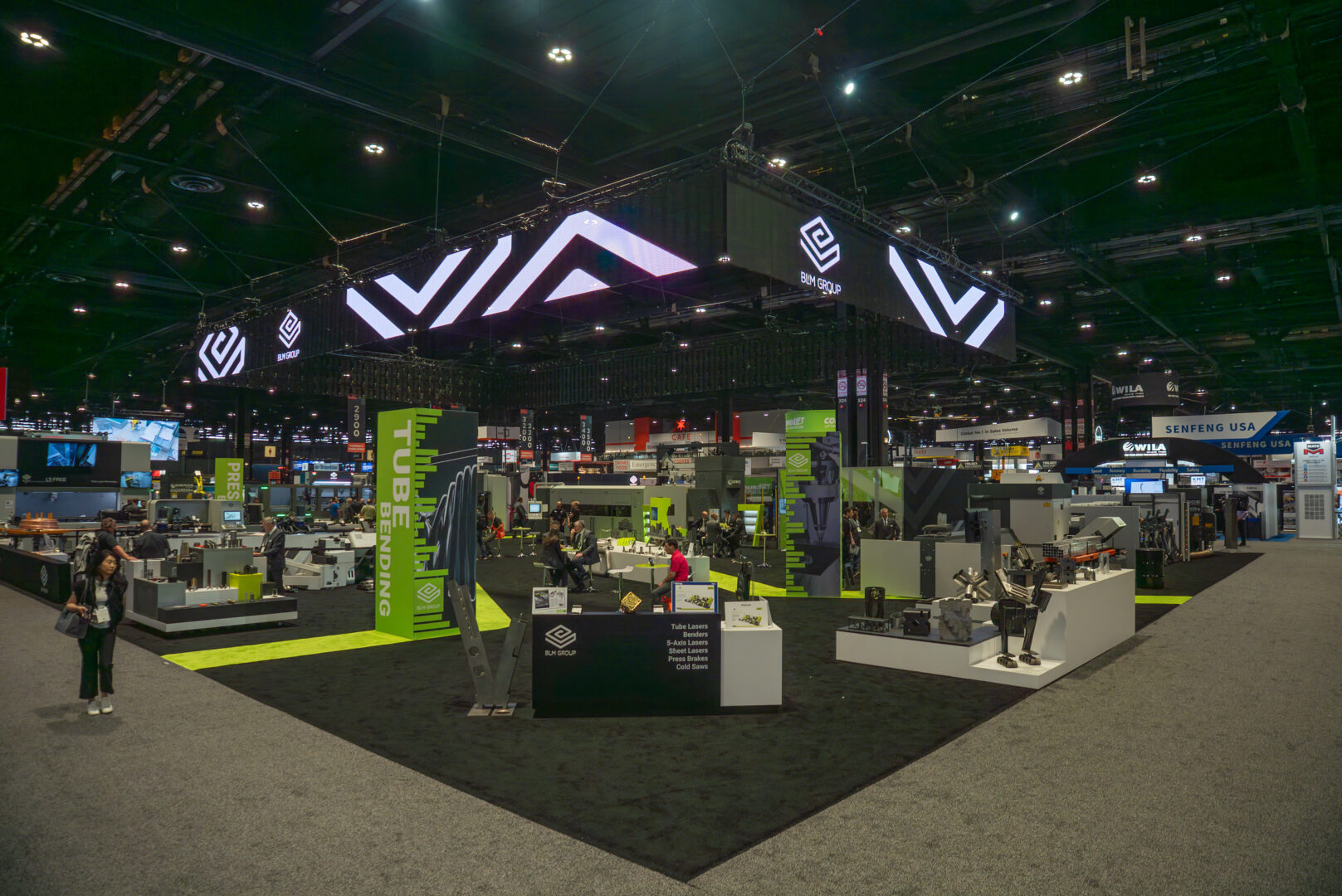 BLM GROUP TRADE SHOW BOOTH
