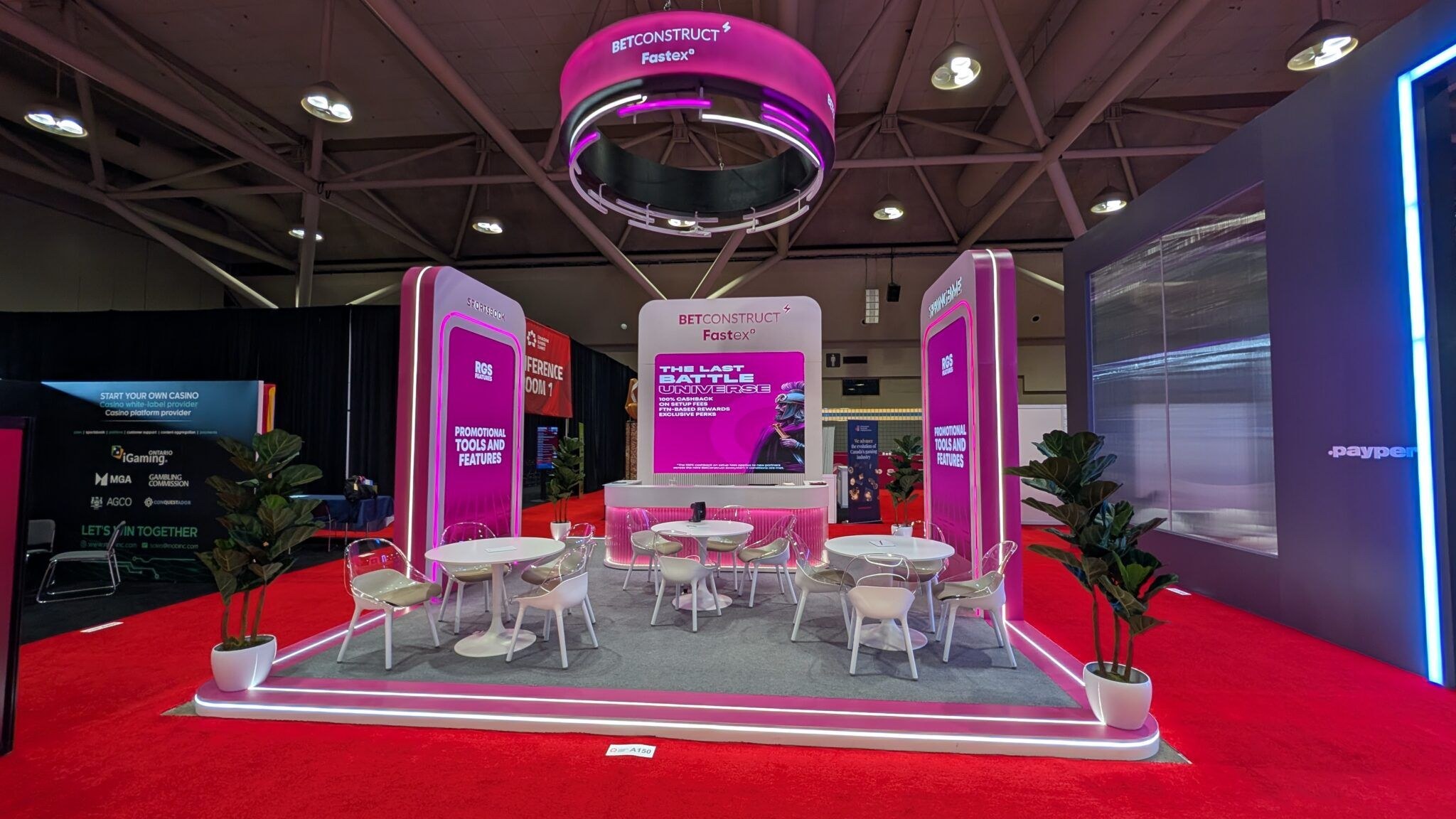 6 x LED Video Wall Build – Canadian Global Gaming Summit (MTCC)