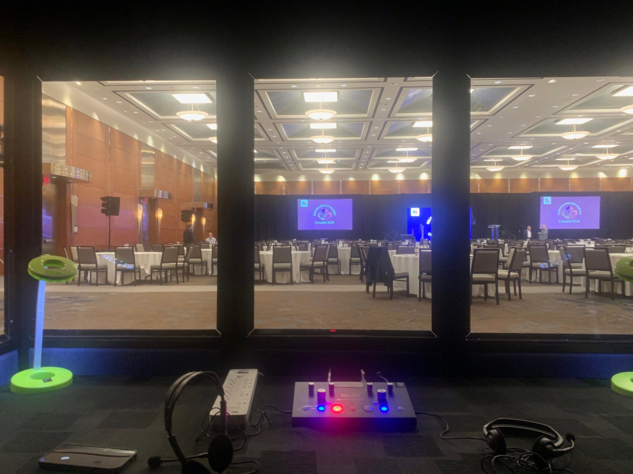 Interpreter Booth Set-up – Richmond Hill