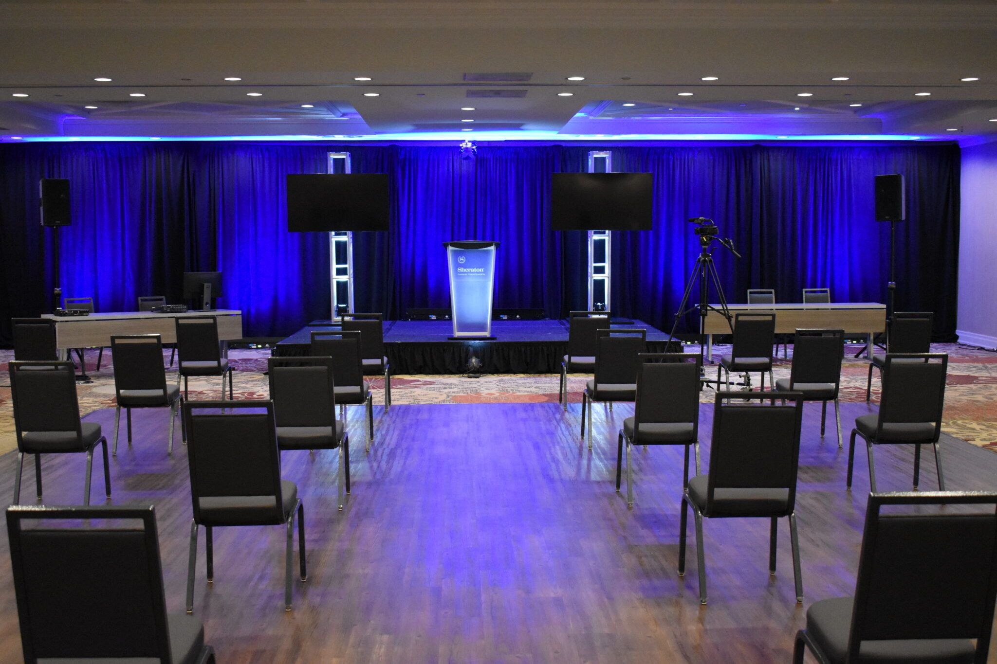 Turn Key Hybrid Stream Set-up – Sheraton Hotel Richmond Hill