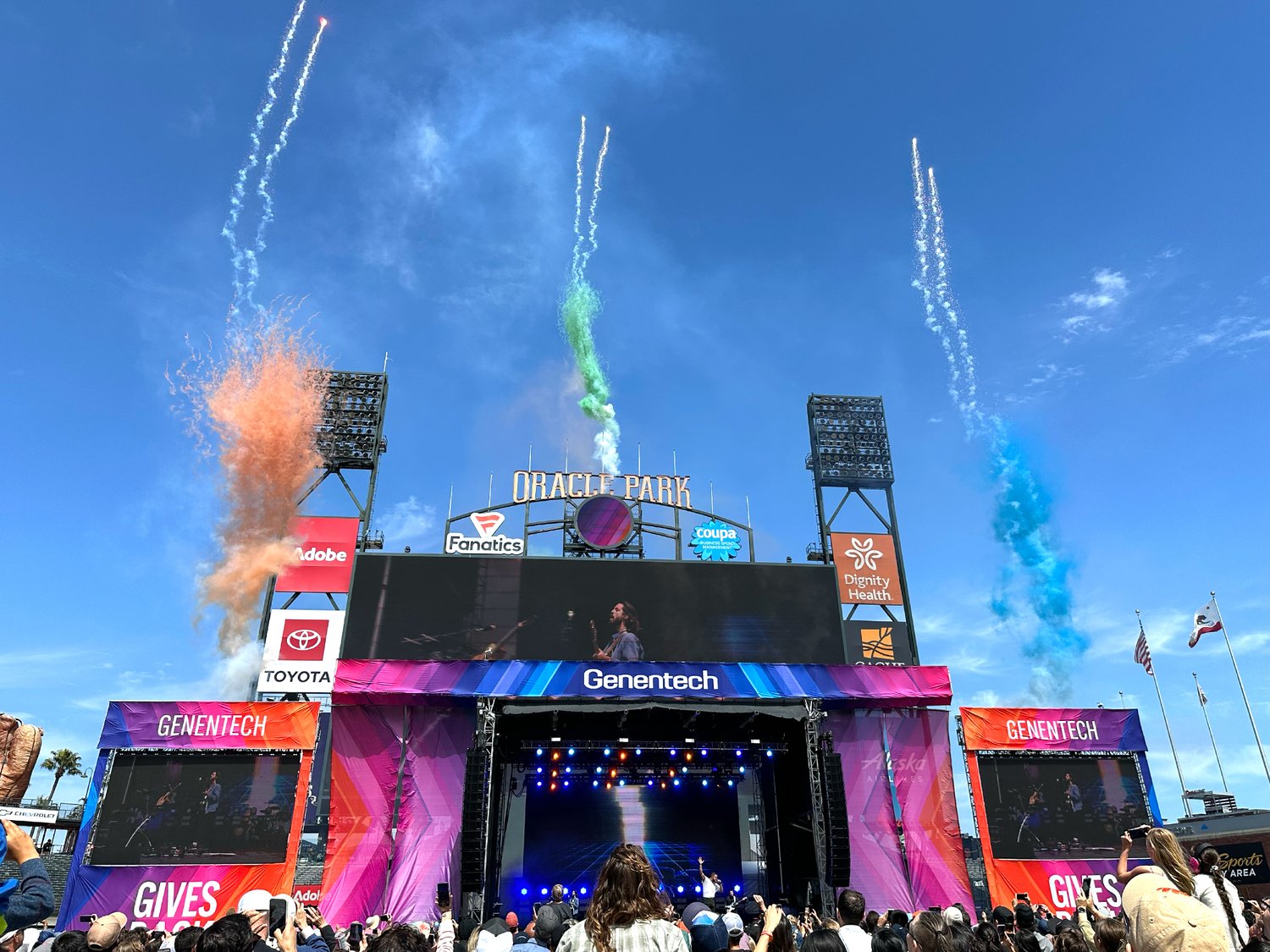 Corporate Event at Oracle Park