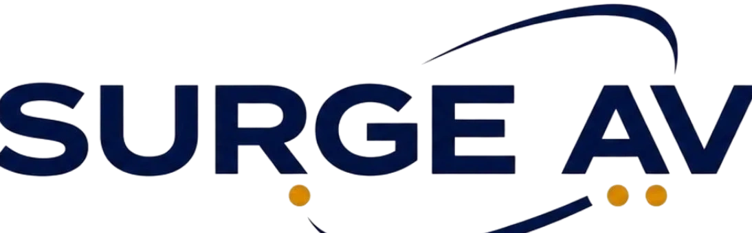 Surge Audio Visual logo