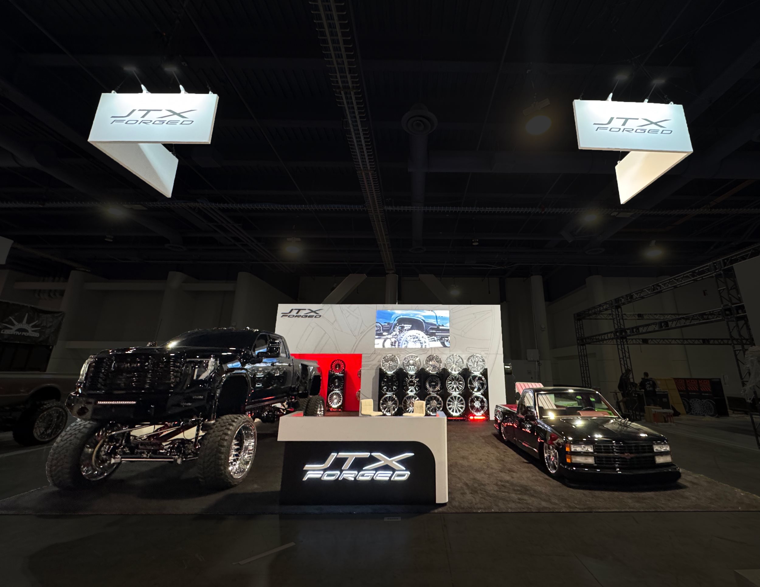 JTX5 LED video wall booth rental