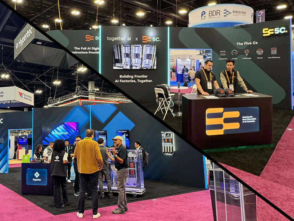 SC25 Dual-Brand Island Booth