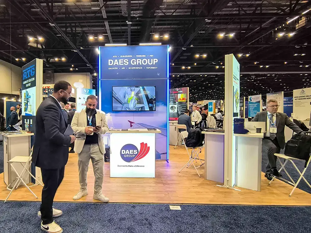 20×20 Custom Booth Rental for MRO Americas
