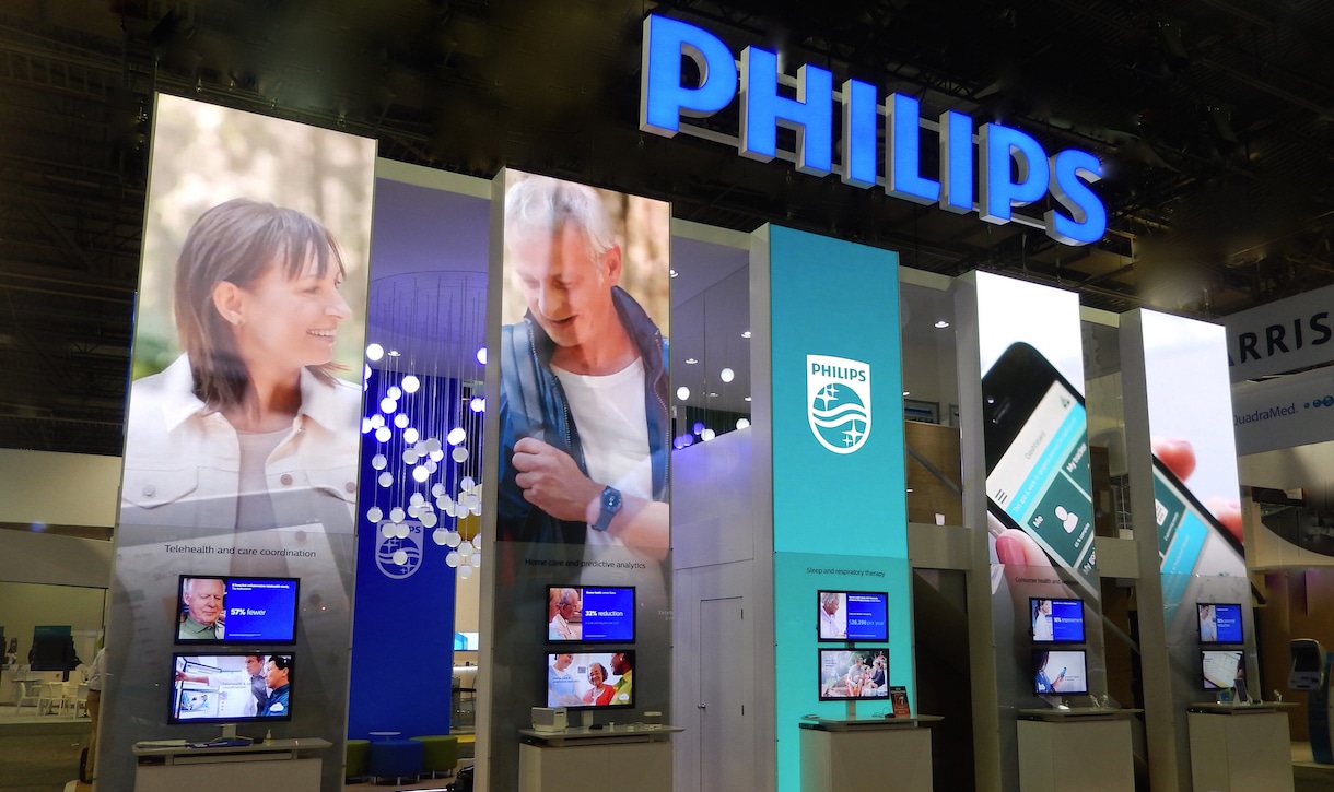 Philips Trade Show Booth – HIMSS Conference