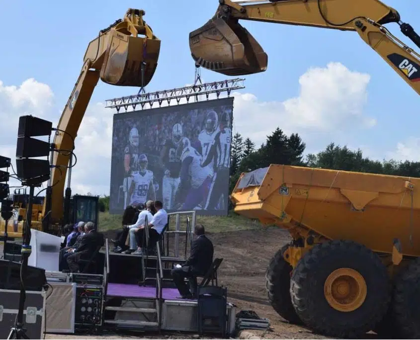Minnesota Vikings Groundbreaking Ceremony – Eagan, MN