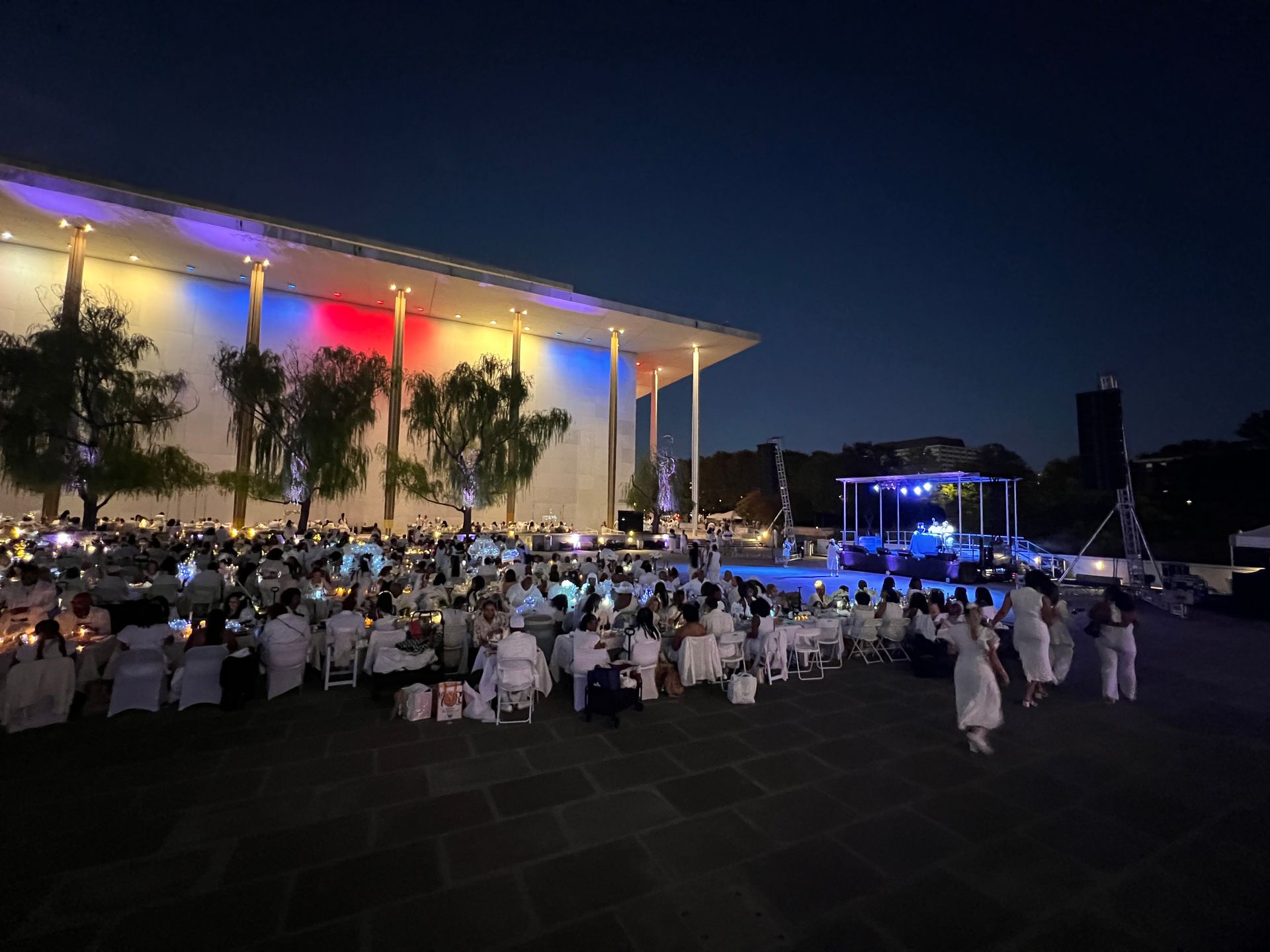 Dîner en Blanc at The Kennedy Center