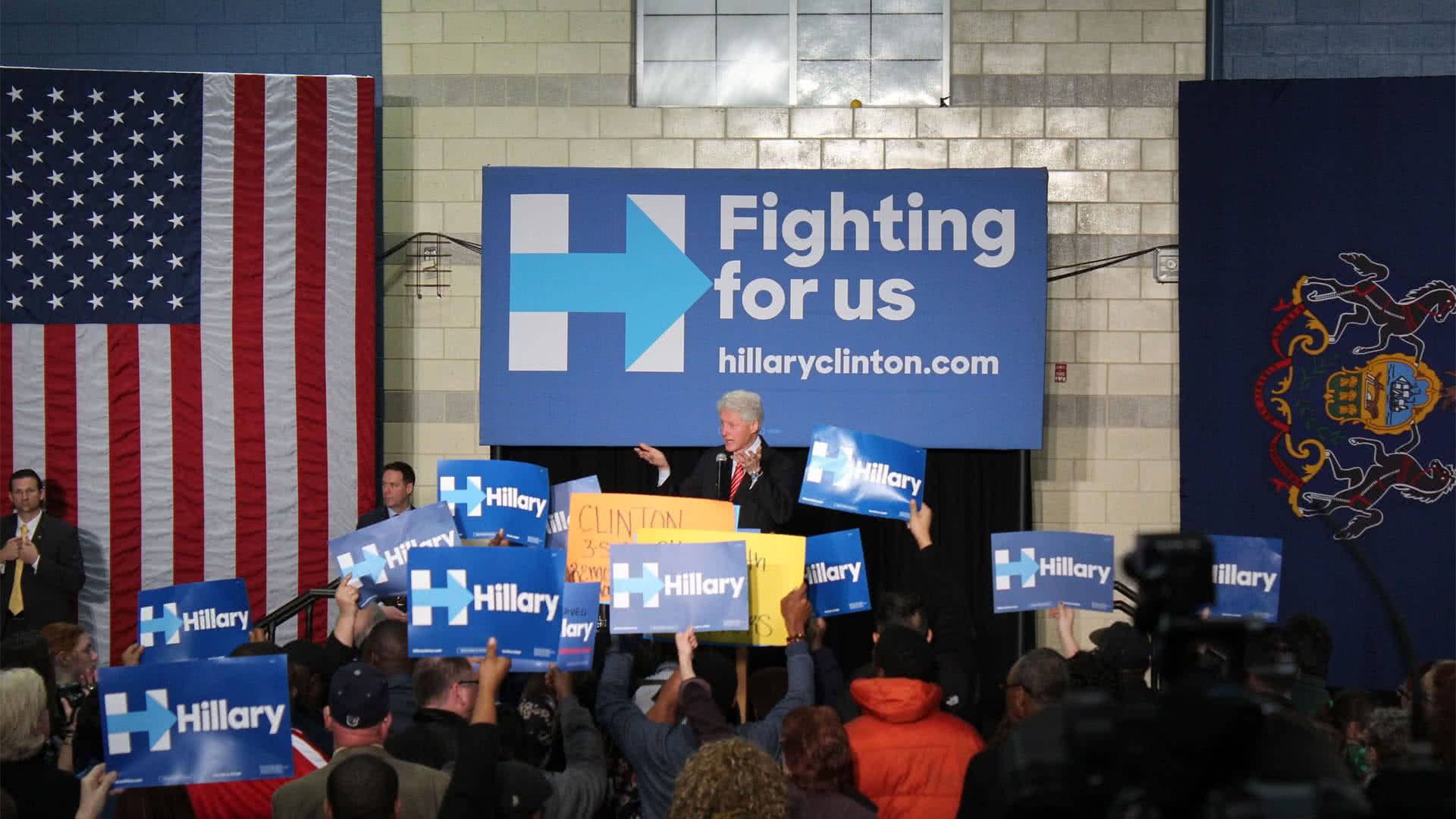 Hillary Clinton Political Rally