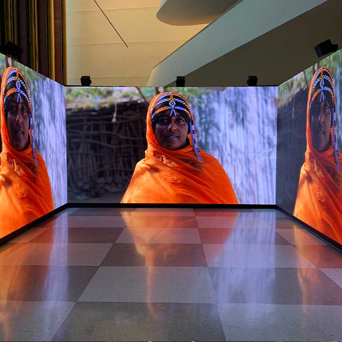 United Nations Interactive LED Wall