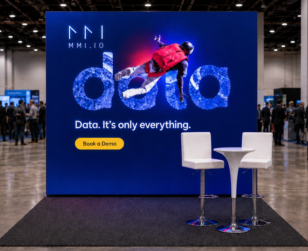 10×8 Custom LED Video Wall Exhibit