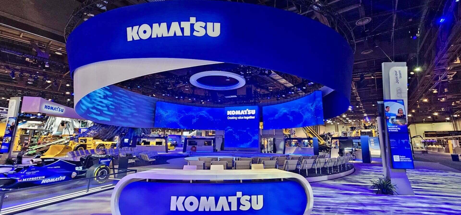 Mine Expo – Komatsu Booth